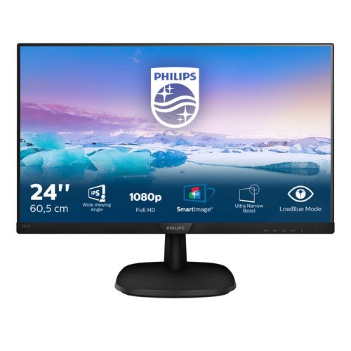 Grosbill Ecran PC Philips V Line 23.8" - FHD/75Hz/4ms/IPS/VGA/DVI/HDMI#