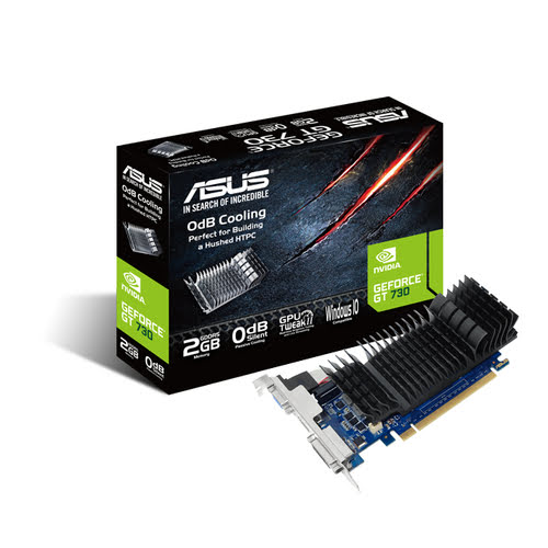 Grosbill Carte graphique Asus GT730-SL-2GD5-BRK - GT730/2Go/VGA/DVI/HDMI