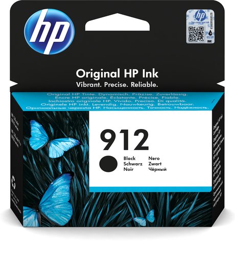 Cartouche 912 - Noir - 3YL80AE#BGX pour imprimante Jet d'encre HP