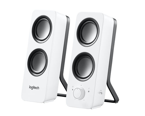 Logitech Z200 Blanc - Enceinte PC Logitech - grosbill-pro.com - 0