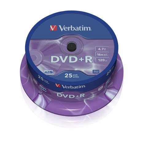 DVD+R/4.7GB 16x AdvAZO Spdl 25pk - Achat / Vente sur grosbill-pro.com - 0