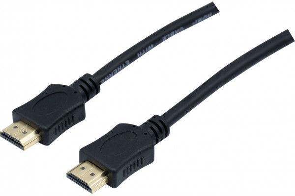 Grosbill Connectique TV/Hifi/Video GROSBILLCable HDMI HIGHSPEED avec ethernet - 0,5m Noir 