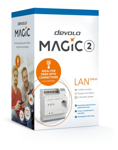  Magic 2 LAN DINrail (8528) - Achat / Vente sur grosbill-pro.com - 1