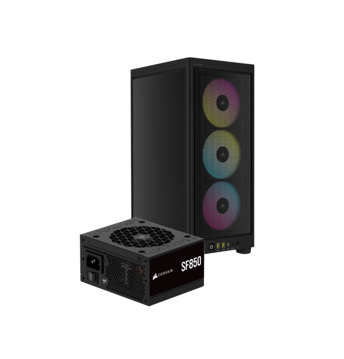 2000D Airflow RGB Noir + SF850 80+ Platinum Noir