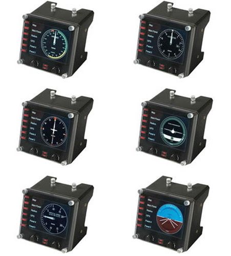 Grosbill Périphérique de jeu Logitech G Saitek Pro Flight Instrument Panel  (945-000008)