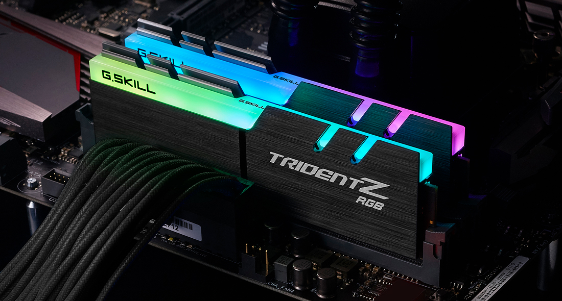 G.Skill Trident Z RGB 32Go (2x16Go) DDR4 4266MHz - Mémoire PC G.Skill sur grosbill-pro.com - 2