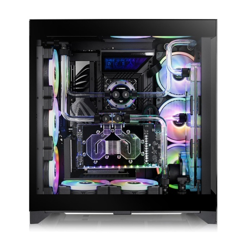 Thermaltake MT/Sans Alim/E-ATX Noir - Boîtier PC Thermaltake - 1