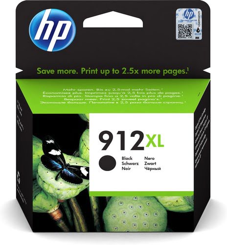 Cartouche 912XL - Noir - 3YL84AE#BGX pour imprimante  HP - 0