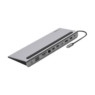 USB-C 11 Ports - Jack/VGA/SD/RJ45/USB/DP/HDMI/PwD