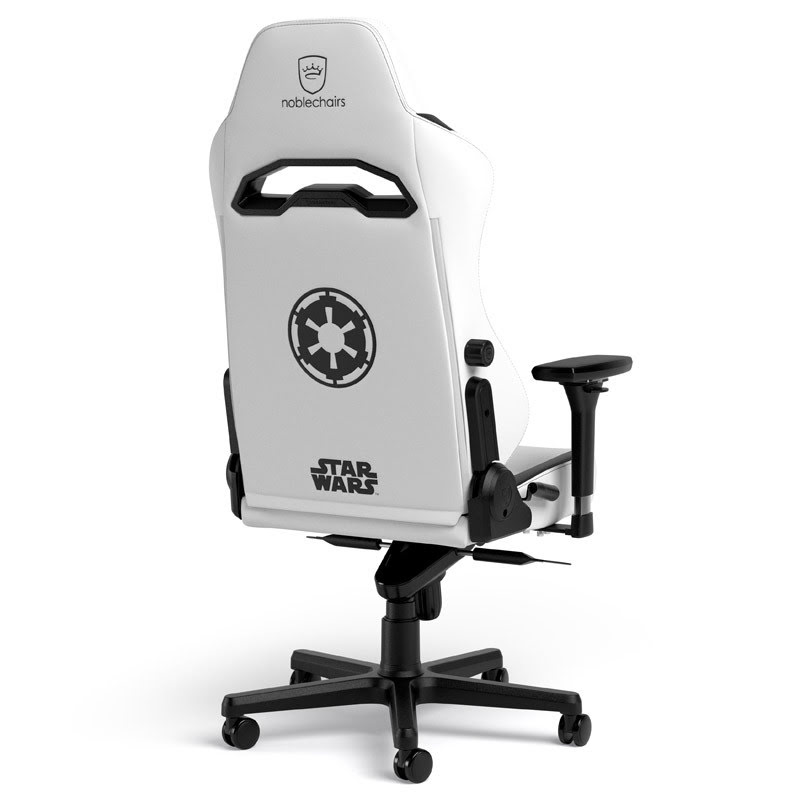 NobleChairs HERO Gaming Noir/Blanc - Siège PC Gamer - grosbill-pro.com - 2