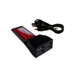 Express Card 2 ports USB2.0 - Carte contrôleur Grosbill Pro - 0