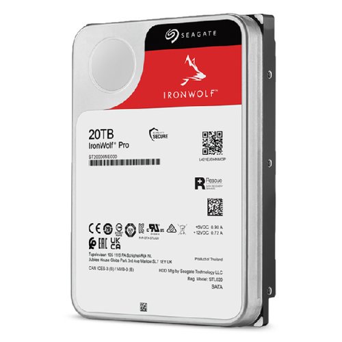 IRONWOLF PRO 20TB SATA 3.5IN - Achat / Vente sur grosbill-pro.com - 4