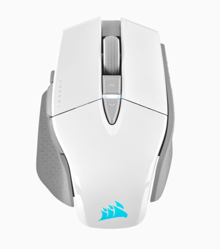 Grosbill Souris PC Corsair M65 RGB ULTRA WIRELESS Blanc