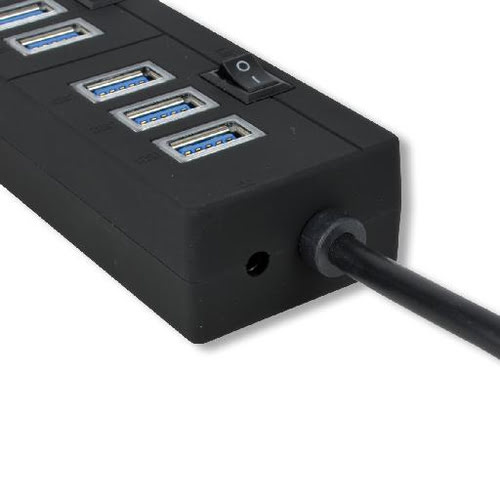 USB 3.0 hub 10 ports avec switches - MCL Samar - 3