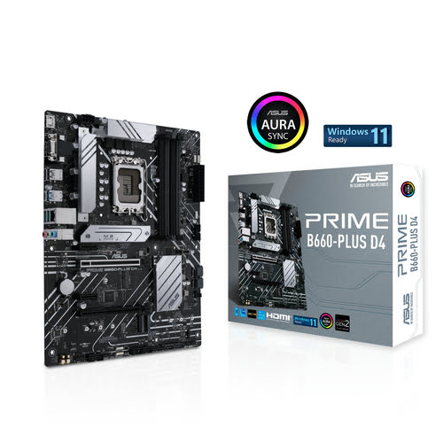 Asus PRIME B660-PLUS D4 ATX  - Carte mère Asus - grosbill-pro.com - 0