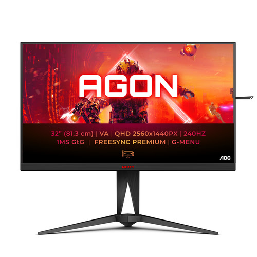 AOC 32"  AG325QZN/EU - Ecran PC AOC - grosbill-pro.com - 0