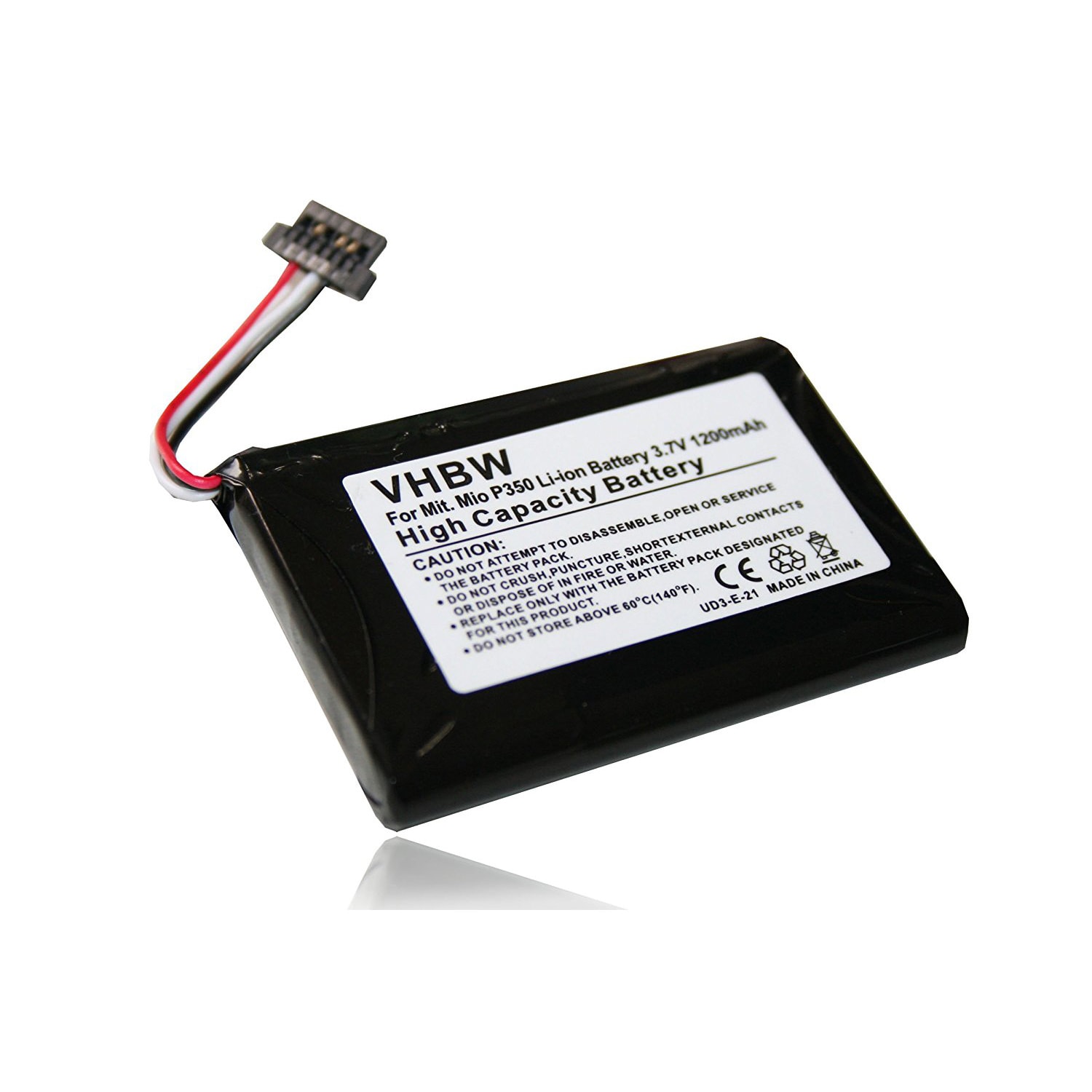 Batterie Li-Ion 3,7v 1200mAh - OW-PA2456 - grosbill-pro.com - 0