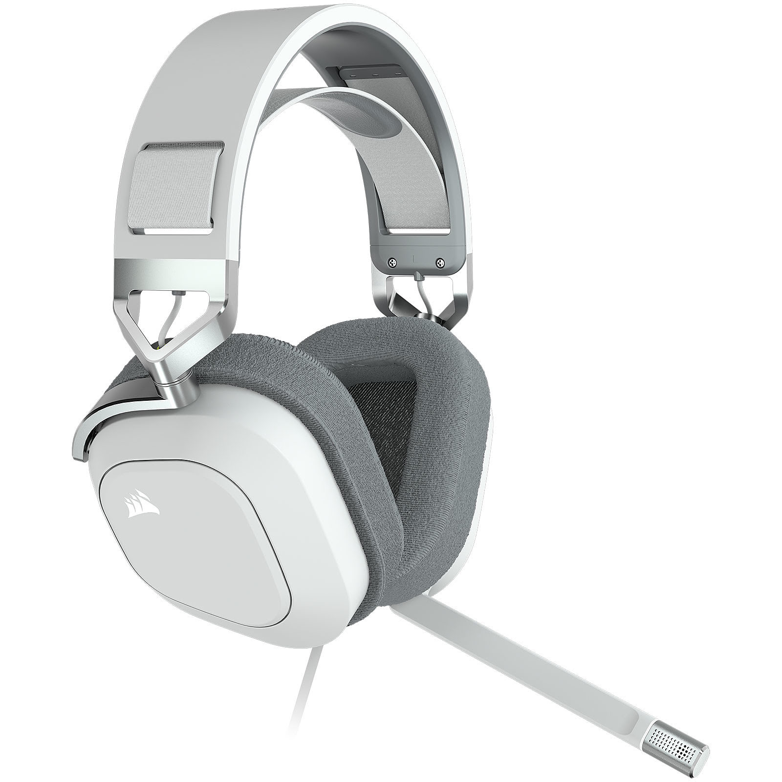 Corsair HS80 RGB USB Blanc 7.1 Surround Blanc - Micro-casque - 1