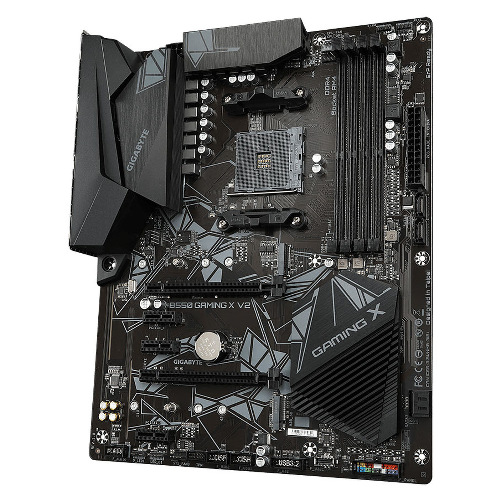 Gigabyte B550 GAMING X V2 ATX  - Carte mère Gigabyte - grosbill-pro.com - 3