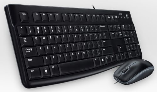 Logitech Classic Desktop MK120 - Pack Clavier/Souris - grosbill-pro.com - 0