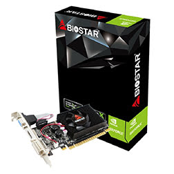 image produit Biostar G210-1GB D3 LP - N210/1Go/VGA/DVI/HDMI Grosbill