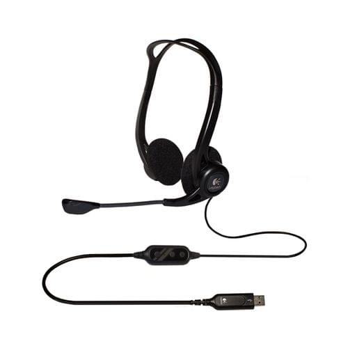 Logitech 960 USB Stereo Noir - Micro-casque - grosbill-pro.com - 0