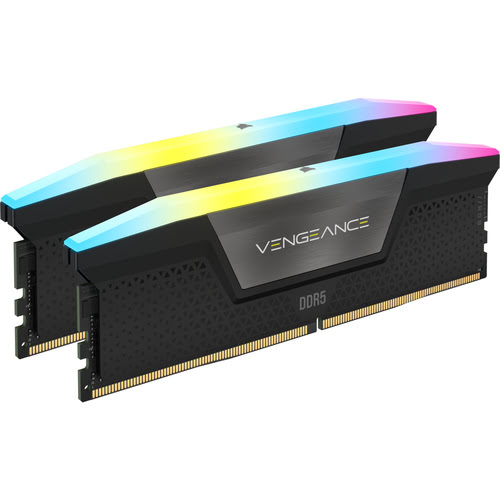 Grosbill Mémoire PC Corsair CMH32GX5M2B5600C40K RGB (2x16Go DDR5 5600 PC44800)