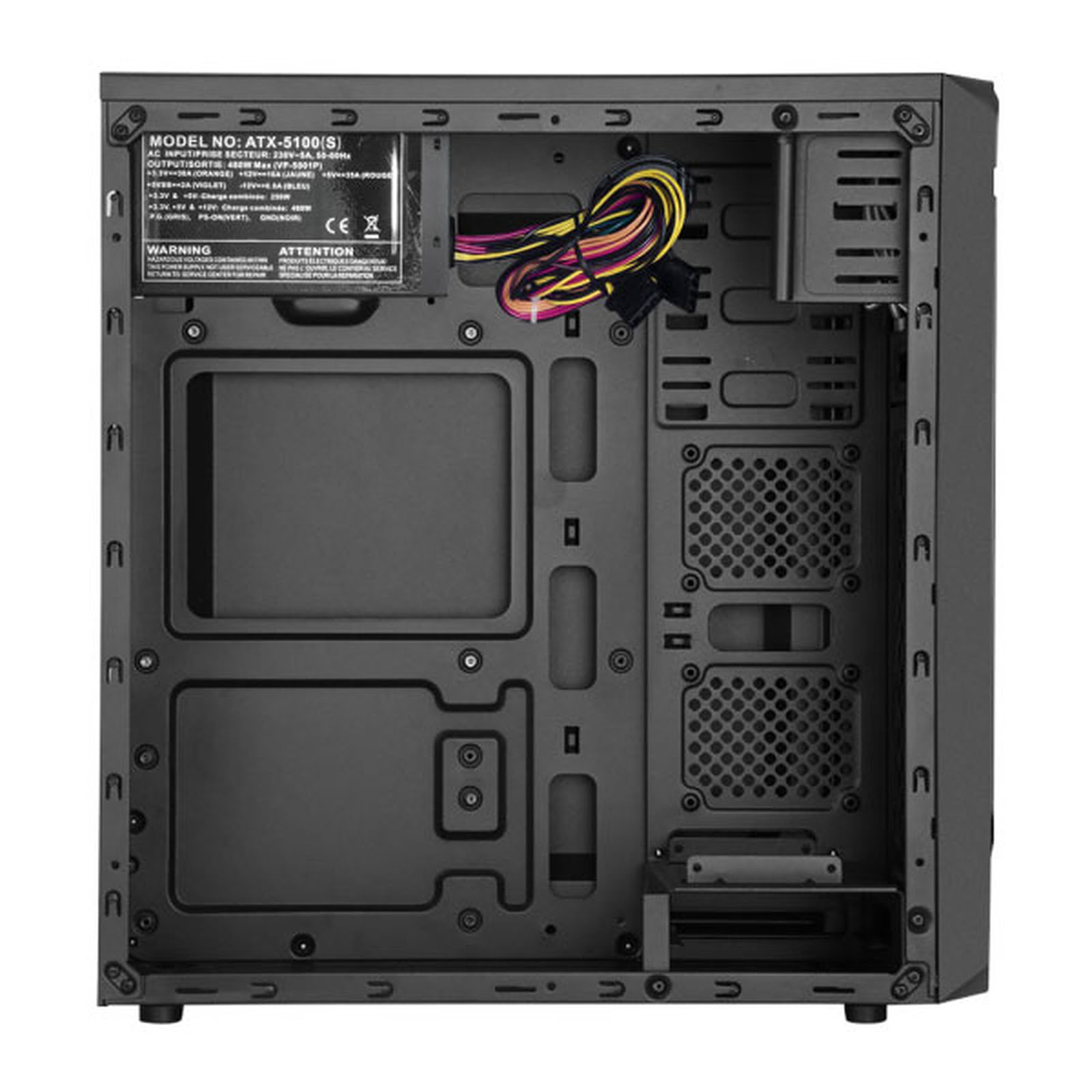 Advance Elite 6305B3 Boîtier PC Micro ATX 350 W Noir - les Prix d'Occasion  ou Neuf