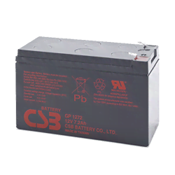 Grosbill Onduleur Infosec Batterie de Remplacement 12v 7,2Ah - 61902