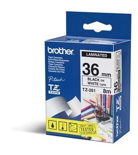 Grosbill Papier imprimante Brother Tape/black-white 36mm f 3xx 5xx