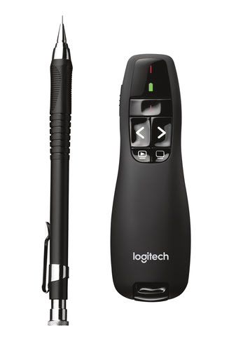 Logitech Télécommande de présentation 2.4Ghz radio - R400 (910-001356) - Achat / Vente Vidéoconférence sur grosbill-pro.com - 1