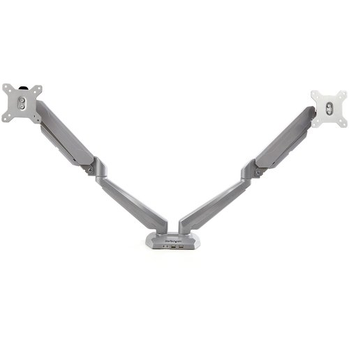 Desk Mount Dual Monitor Arm w/USB/Audio - Achat / Vente sur grosbill-pro.com - 6