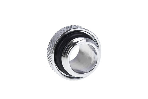 Alphacool Fitting raccord male/male - G1/4 Chrome - Watercooling - 1