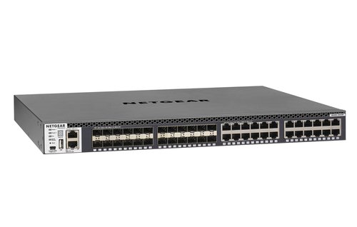 Grosbill Switch Netgear M4300-24X24F - 24 (ports)/10 Gigabit/Sans POE/Empilable/Manageable