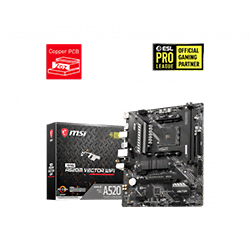 MAG A520M VECTOR WIFI - A520/AM4/mATX