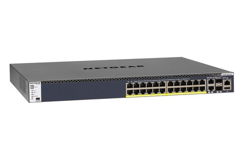 M4300-28G-PoE+550W PSU managed Switch - Achat / Vente sur grosbill-pro.com - 2