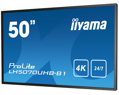 Iiyama LH5070UHB-B1 (LH5070UHB-B1) - Achat / Vente Affichage dynamique sur grosbill-pro.com - 6