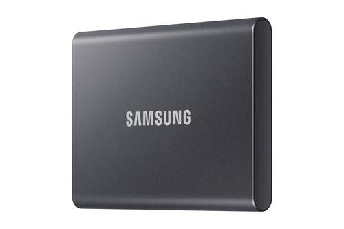 Samsung T7 USB 3.2 1 To Gris (MU-PC1T0T/WW) - Achat / Vente Disque SSD externe sur grosbill-pro.com - 2