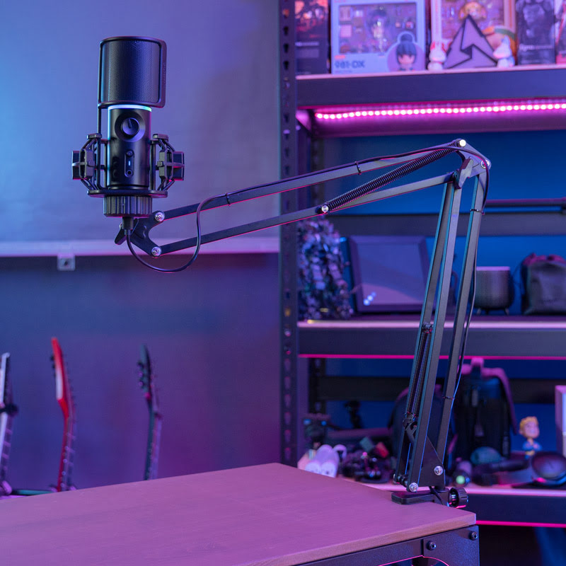 Streamplify Microphone RGB avec bras de montage (SPMC-MZ1C227.11) - Achat / Vente Accessoire Streaming / Vlogging  sur grosbill-pro.com - 1