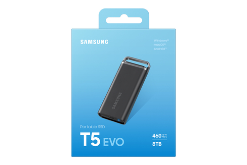 Samsung T5 Evo USB 3.2 8To Black (MU-PH8T0S/EU) - Achat / Vente Disque SSD externe sur grosbill-pro.com - 6