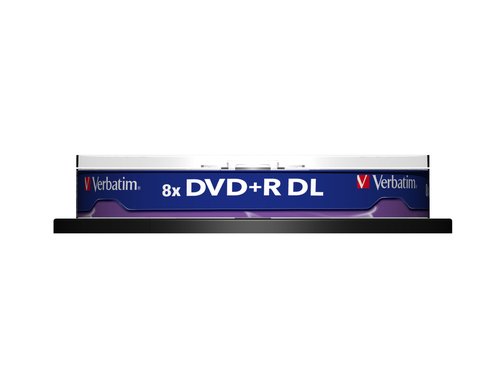 DVD+R/8.5GB 8x DLAYER mattsilv Spdl 10 - Achat / Vente sur grosbill-pro.com - 1