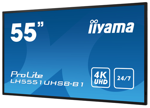 Iiyama LH5551UHSB-B1 (LH5551UHSB-B1) - Achat / Vente Affichage dynamique sur grosbill-pro.com - 6
