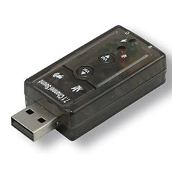 Mini  USB surrond 7.1 entree/sortie jack 