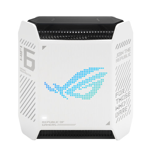 Asus GT6 x1 White (WiFi 6 Mesh) - Routeur Asus - grosbill-pro.com - 0