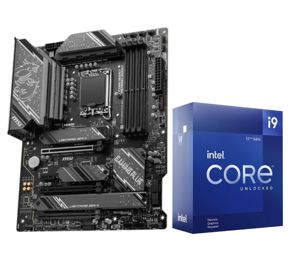 Bundle Z790 GAMING PLUS WIFI + Core i9-12900KF - grosbill-pro.com - 0