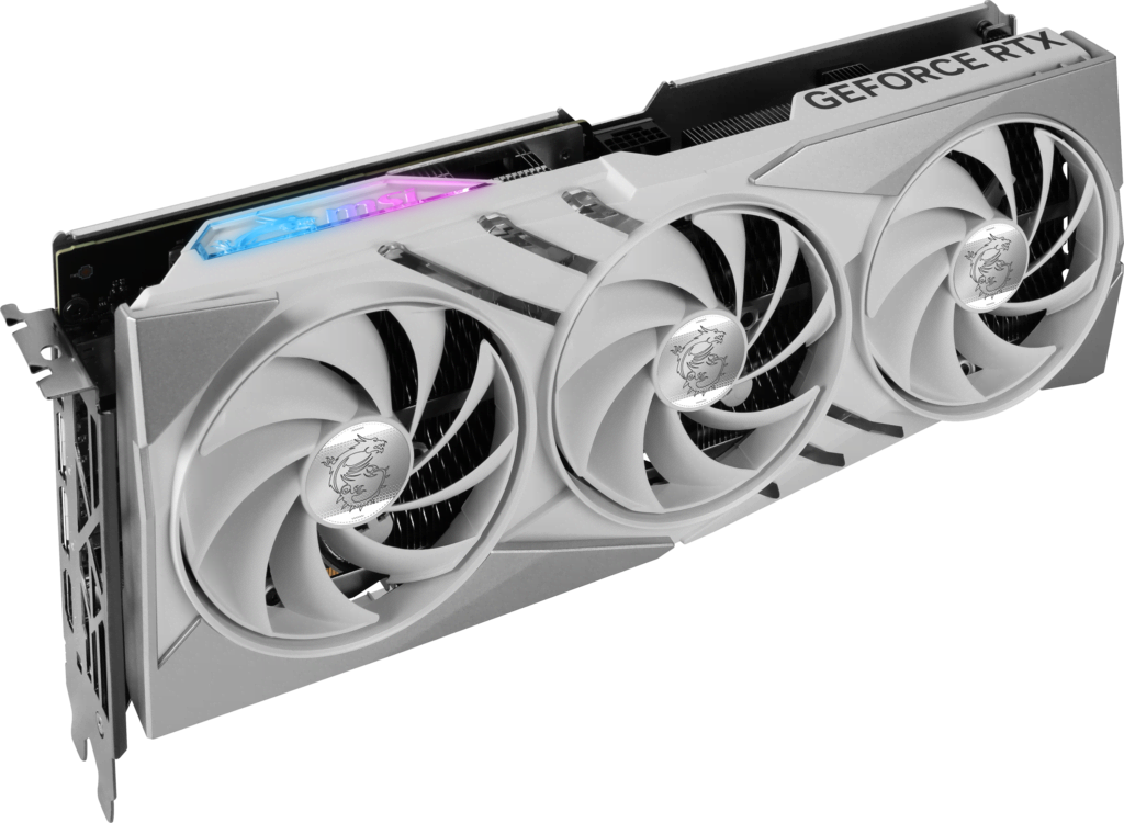 MSI GeForce RTX 4070 Ti GAMING X SLIM WHITE 12G - Carte graphique