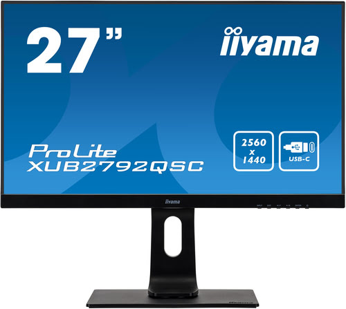 Iiyama 27"  XUB2792QSC-B1 - Ecran PC Iiyama - grosbill-pro.com - 0