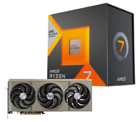 R7 7800X3D + Nitro+ Radeon RX9070 XT GAMING OC 16G#