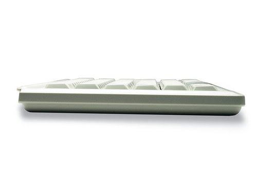 G84-4400 TRACKBALL KEYBOARD Clavier filaire miniature, trackball, USB, gris clair, AZERTY - FR - Achat / Vente sur grosbill-pro.com - 3