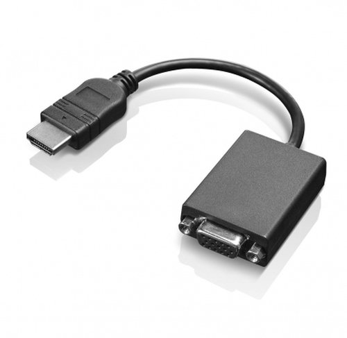 Lenovo HDMI to VGA Monitor Cable - Achat / Vente sur grosbill-pro.com - 0